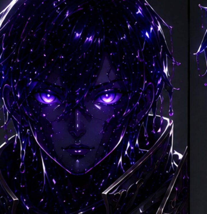 Demon Hunter male concept art — Portrait