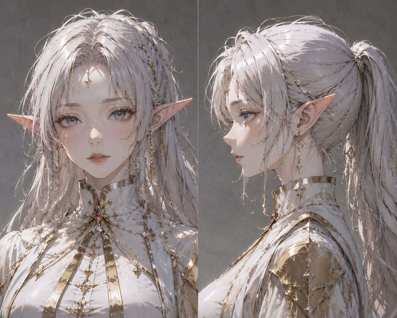 Mage concept art — Face study