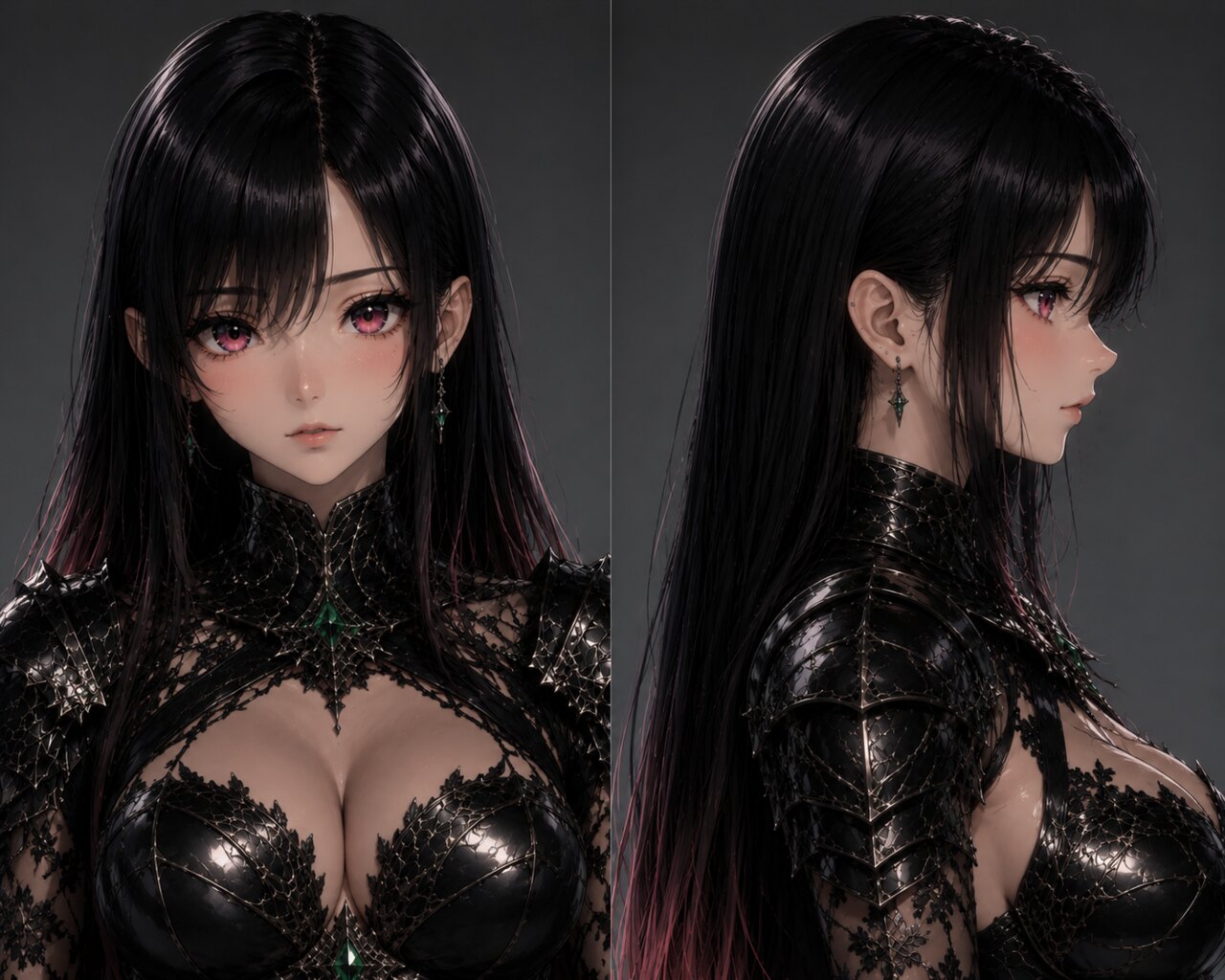 Souls Knight concept art — Face study