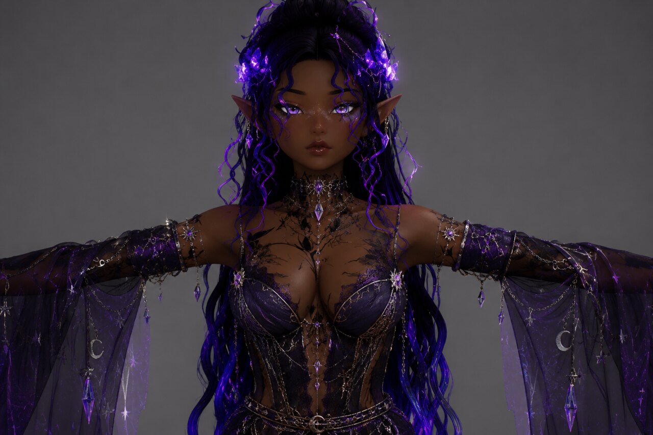 Witch concept art — Portrait
