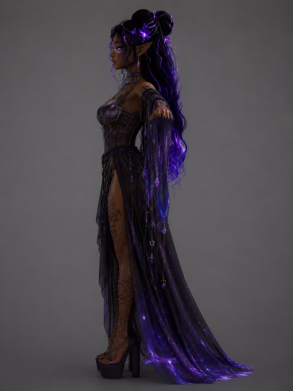 Witch concept art — Profile