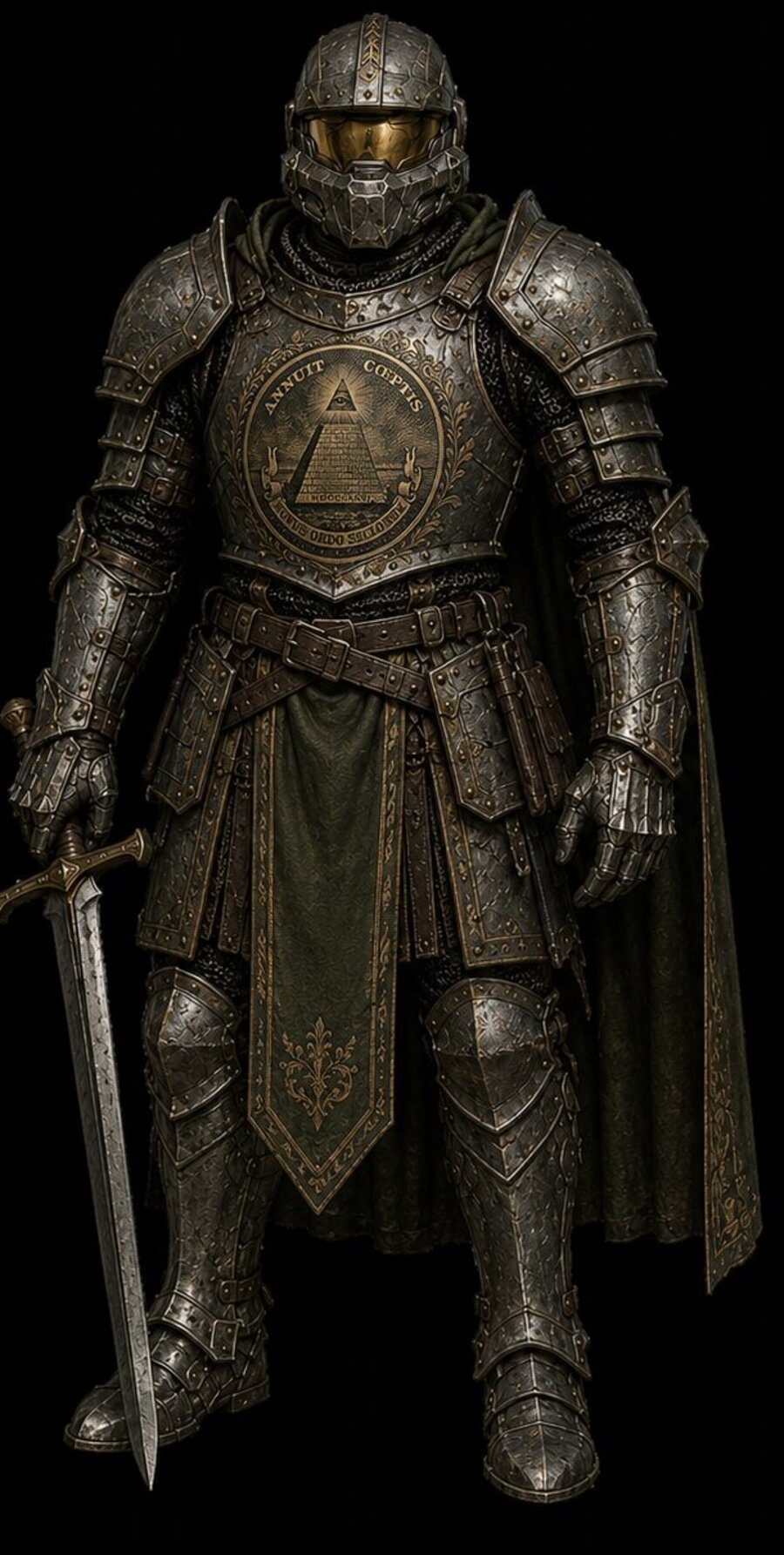 Lumen Nati, the Arena's default champion, concept art